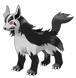 mightyena from pokemon by sugimori ken