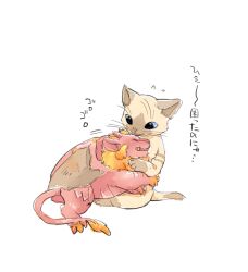 felyne from monster hunter (series)