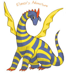 boris the dragon from my father's dragon by yuza