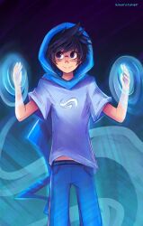 john egbert from homestuck by ikimaru