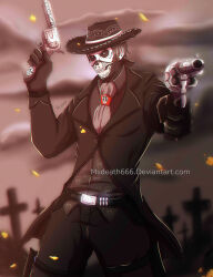 erron black from mortal kombat by msdeath666