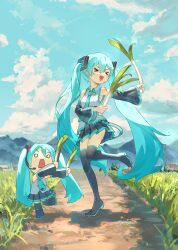 hachune miku from vocaloid by chi chi3939