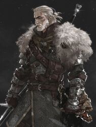 geralt of rivia from the witcher (series)