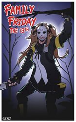 jason voorhees from friday the 13th by serjatronic
