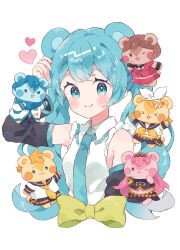 hatsune miku from vocaloid
