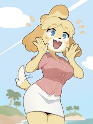 isabelle (animal crossing) from animal crossing