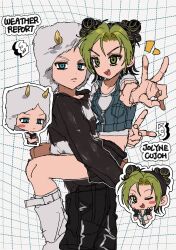 kujo jolyne from jojo no kimyou na bouken