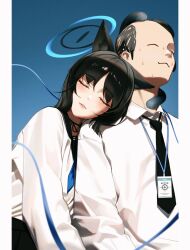 doodle sensei (blue archive) from blue archive