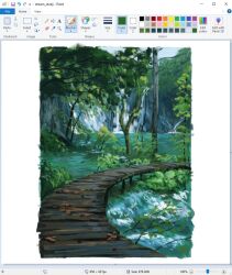 microsoft paint (software) fan art