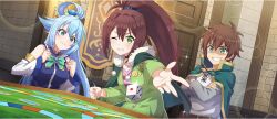 aqua (konosuba) from kono subarashii sekai ni shukufuku wo!