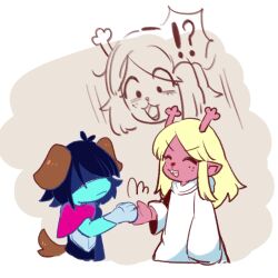 kris (dark world) (deltarune) from deltarune by t hanada 444