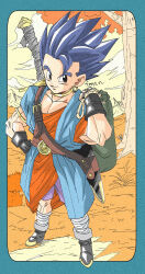 hero (dq6) from dragon quest by fenyon