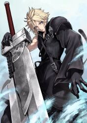 cloud strife from final fantasy by saeki shun