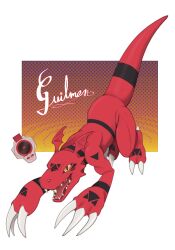 guilmon from digimon