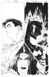 superman from batman (series) by dan mora