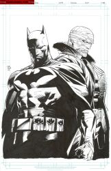 batman from dc comics by dan mora