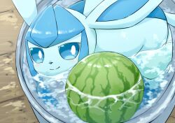 glaceon from pokemon by matata
