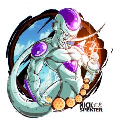 final form frieza from dragon ball by nickelespektro
