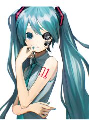 hatsune miku from vocaloid
