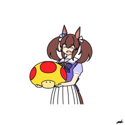 hishi akebono (umamusume) from super mario bros.