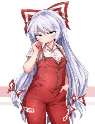 fujiwara no mokou from touhou by shimizu pem