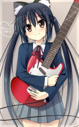 nakano azusa from k-on! by harapeko (sabernoahoge)