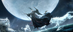 rennala queen of the full moon from elden ring by xu chao yuan