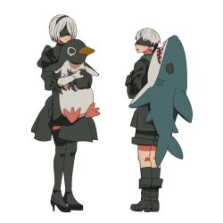 2b (nier:automata) from nier:automata by u-ka (pixiv5407)