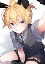 kagamine len from vocaloid by kuroi (liar-player)