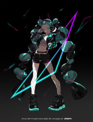 hatsune miku from vocaloid by lam (ramdayo)