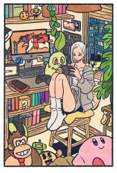 android 18 from donkey kong (series) by takeuchi ryousuke