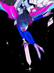 kris (dark world) (deltarune) from deltarune by raique