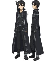 kirito from sword art online by adachi shingo