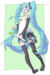 hatsune miku from vocaloid