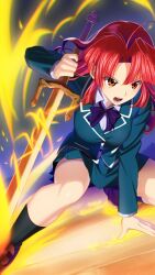 kannagi ayano from kaze no stigma by netarou (shinra)