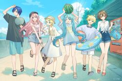 hatsune miku from vocaloid