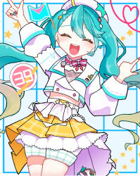 hatsune miku from magical mirai (vocaloid)