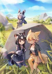 bat-eared fox (kemono friends) from kemono friends