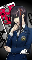 tougou hifumi from persona by soejima shigenori