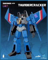 thundercracker from transformers by dan mora