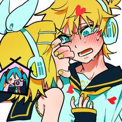 hatsune miku from vocaloid by vivinos