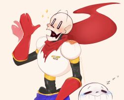 papyrus (undertale) from undertale by opossumvenomous
