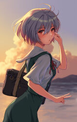 ayanami rei from neon genesis evangelion by yahha