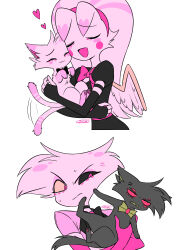 angel dust from hazbin hotel by menma (enaic31)