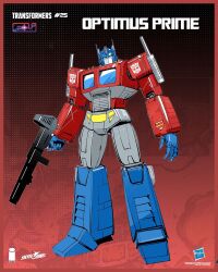 optimus prime from transformers by dan mora
