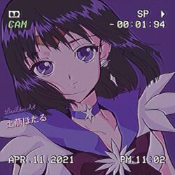 sailor saturn from bishoujo senshi sailor moon