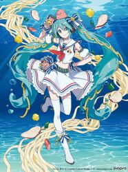hatsune miku from vocaloid