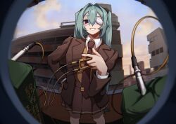 hatsune miku from monitoring (vocaloid)