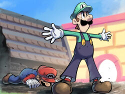 luigi from mario & luigi rpg by yamari (ya mari 6363)