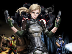 cassie cage from mortal kombat by dmnalex